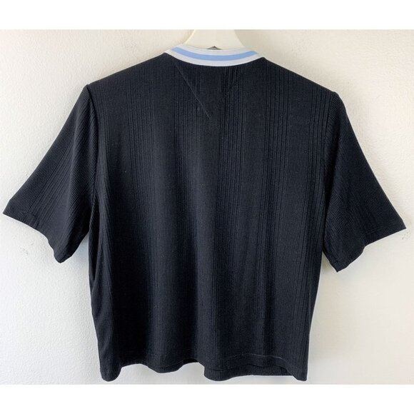 NWT Tommy Jeans Contrast-Trim Top - Picture 3 of 8